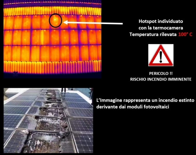 Prevenzione rischio incendio impianto fotovoltaico - SB Impianti Elettrici SAS